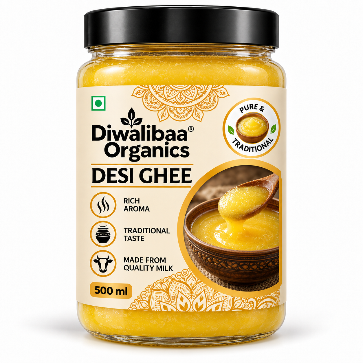 Diwalibaa Organics A2 Cow Ghee